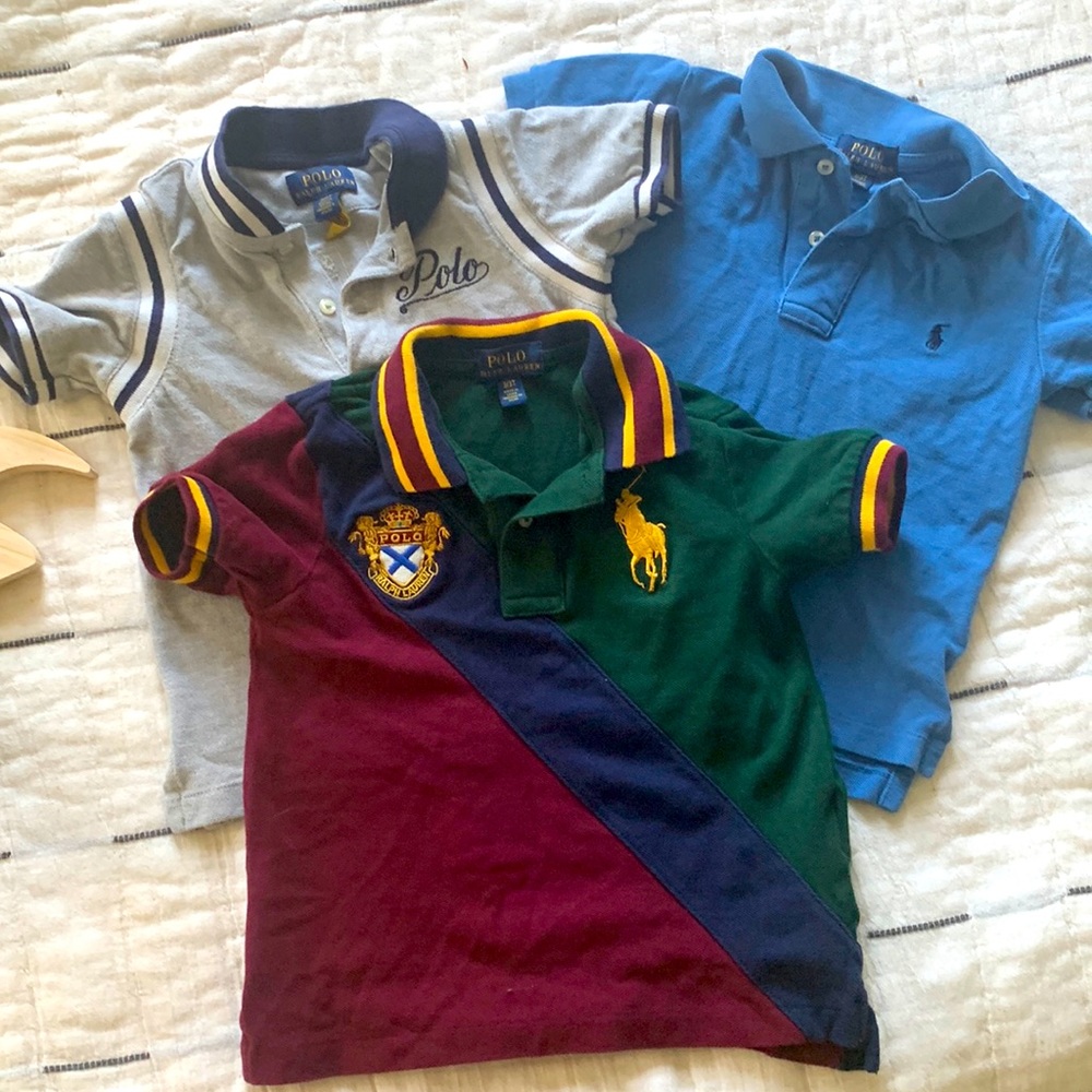 Polo shirts boys 3T